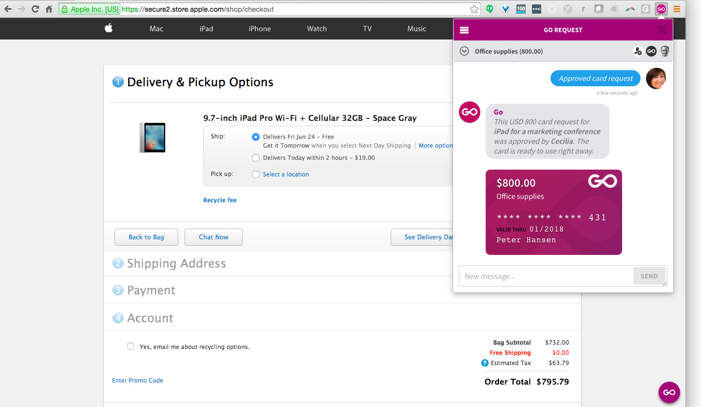 Tradeshift Announces Go The First Virtual Assistant For Company Spending Travel Business Wire