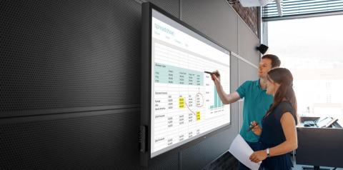 Dell 70-inch Interactive Conference Room Monitor (Photo: Business Wire)