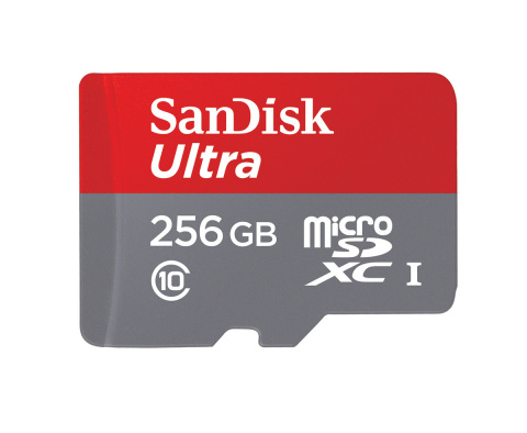 256GB SanDisk Ultra microSDXC UHS-I card, Premium Edition - optimized for mainstream users (Graphic: Business Wire)