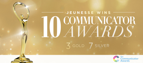 The Academy of Interactive and Visual Arts honors Jeunesse in 22nd annual Communicator Awards (Photo: Business Wire)