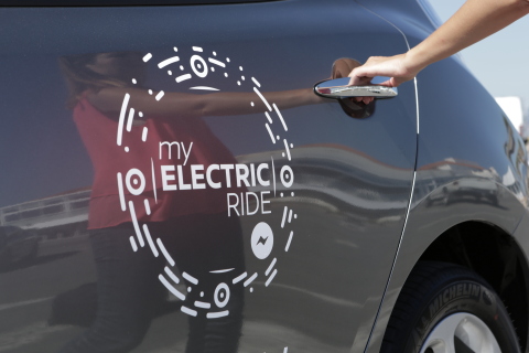 Nissan Electric Ride in Cannes