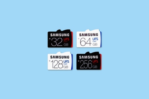 Samsung readies UFS removable storage cards (Graphic: Business Wire)