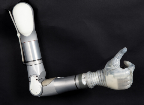 The LUKE Arm in the Shoulder Configuration. (Photo: Business Wire) 