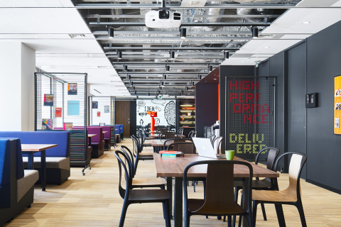 Interior view of the Accenture Digital Hub (Photo: Business Wire)