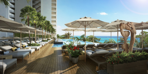 ‘Alohilani Resort at Waikiki Beach Infinity Pool Rendering (Photo: Business Wire)