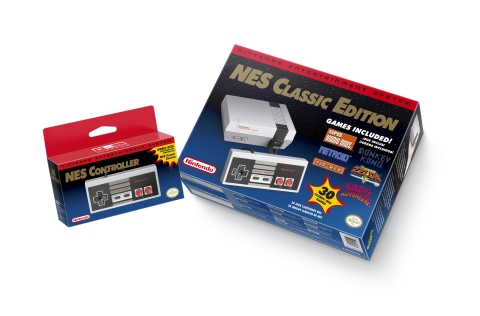 What's old is new again with the Nintendo Entertainment System: NES Classic Edition. (Photo: Business Wire)