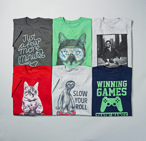 Get back to school with fashionable finds from Macy’s; Boys Graphic Tees-$9.99 (Photo: Business Wire)