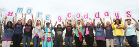 Members of the Ford Warriors in Pink 2016 Models of Courage program celebrate their dedication to helping create #MoreGoodDays for those fighting breast cancer in their community. (Photo: Business Wire)