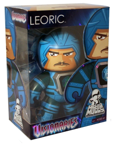 Harkening the popularity of VISIONARIES: KNIGHTS OF THE MAGICAL LIGHT, this vinyl-style collectible presents the franchise’s best hero, LEORIC. Featuring his signature lion hologram on his chest plate and famous “stache” on his face– the only Spectral Knight with facial hair – fans will be spellbound. (Photo: Business Wire)