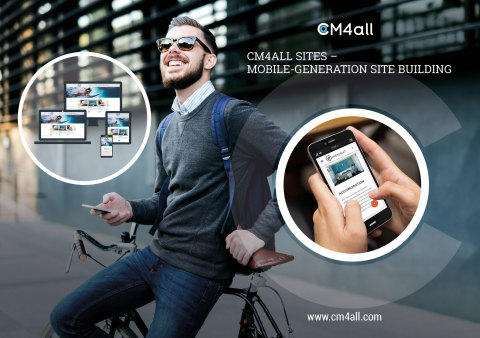 
CM4ALL SITES – MOBILE-GENERATION SITE BUILDING (Photo: Business Wire)