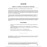 KKR Q2'16 Earnings Release