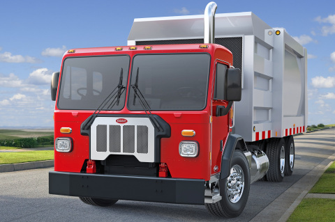 Peterbilt Model 520 Refuse Truck (Photo: Business Wire)