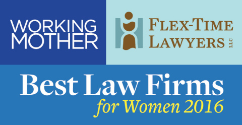 Dorsey & Whitney announced it has earned a place on the prestigious 2016 Working Mother & Flex-Time Lawyers Best Law Firms for Women list. This is the ninth time Dorsey has been recognized. (Graphic: Working Mother and Flex-Time Lawyers)