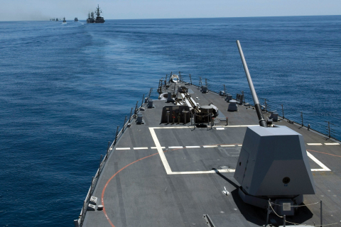 The world-leading Mk 45 will provide the Royal Navy with a proven, reliable, and highly-effective system that is adaptable to firing a wide range of today's ammunition, as well as future, precision-guided munitions currently in development. (Photo: U.S. Navy)