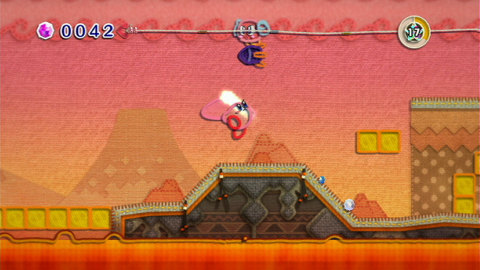 In this Wii classic, guide Kirby through uniquely crafted levels in Patch Land as he takes on a variety of forms and transforming into powerful vehicles. (Graphic: Business Wire)