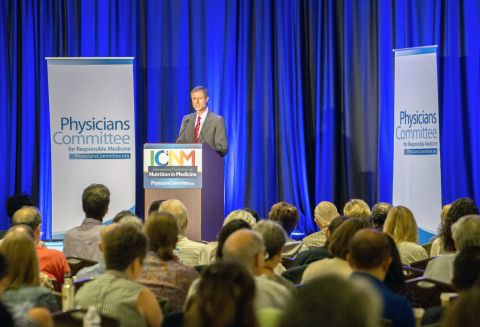 The Future of Medicine: Neal Barnard, M.D., F.A.C.C., hosts the International Conference on Nutrition in Medicine in Washington, D.C. (Photo: Business Wire)