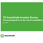 Findings: TD Ameritrade Investor Survey of Sports Parents