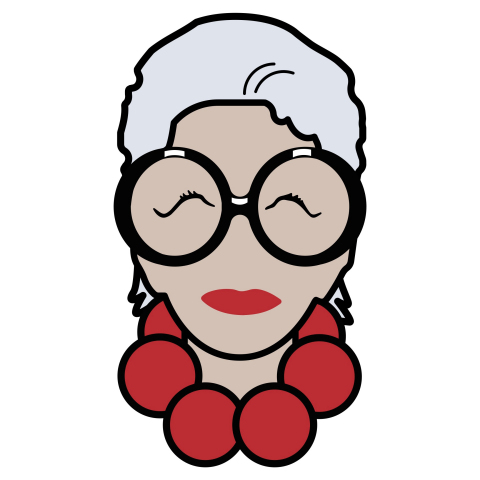 I.N.C International Concepts, exclusively at Macy’s, revealed its fall 2016 campaign, “Iris meets I.N.C” with imagery and a corresponding emoji keyboard inspired by fashion icon Iris Apfel. (Graphic: Business Wire)