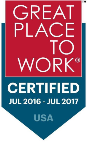 The Company Making Employee Health and Benefits ‘People-Friendly’ is now a Certified Great Place to Work® (Graphic: Business Wire) 