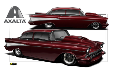 Axalta Coating Systems will be in Bowling Green with Jerry and Lorrie Jacobs' 1957 Chevrolet Bel Air ... 