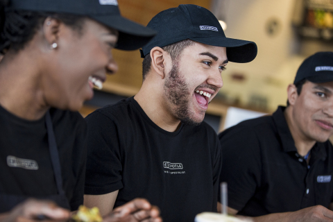 Chipotle employees can now pay as little as $250 per year to earn college credits or complete a degree. (Photo: Business Wire)