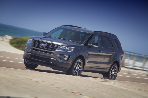 Industry study finds affluent Gen-Xers flocking to the 365-horsepower Explorer Sport, shown here in Magnetic Metallic with 20-inch aluminum wheels with contrasting painted pockets. (Photo: Business Wire)