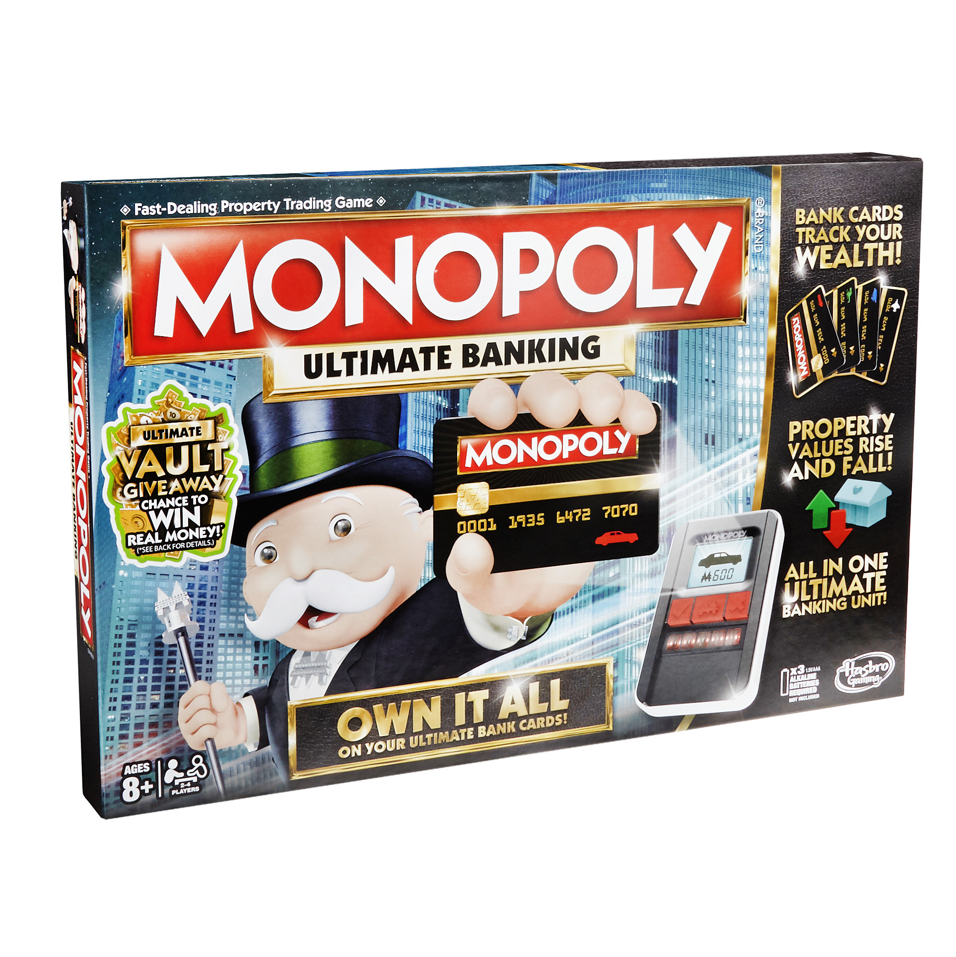  Hasbro Gaming Monopoly E Electronic Banking : Toys & Games