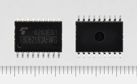 Toshiba: a new transistor array "TBD62183AFWG" with output rating of 50V and 8ch sink output (Photo: Business Wire)