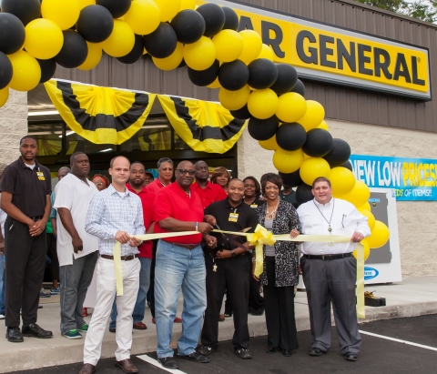Dollar General celebrates its 13,000th store grand opening in Birmingham, Alabama on August 13, 2016. (Photo: Business Wire)
