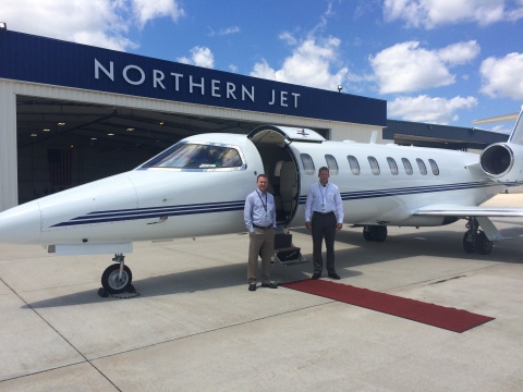 Northern Jet Management sets world speed record from Grand Rapids to Naples (Photo: Business Wire)