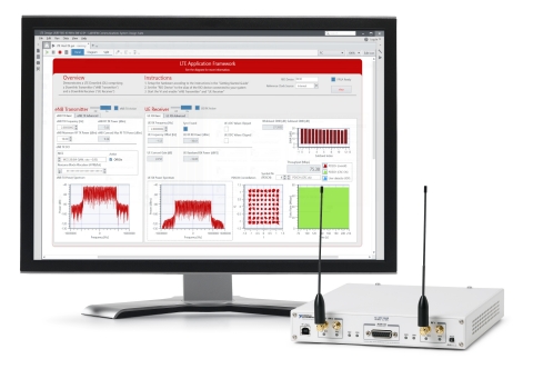 The new release of LabVIEW Communications includes NI Linux Real-Time Capability and application frameworks for MIMO, LTE and 802.11. (Photo: Business Wire)