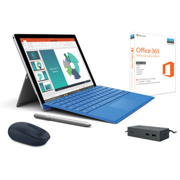 Microsoft® Surface Pro 4 exclusive Staples® bundle (Photo: Business Wire) 