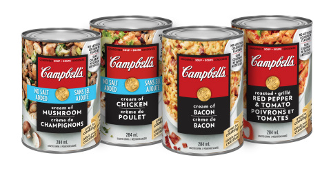 Whether eaten as a soup or used as the perfect ingredient for easy and delicious dishes, Campbell’s Great For Cooking Condensed Soups have introduced some exciting new flavours (Photo: Business Wire)