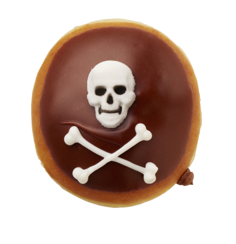 Skull and Crossbones Doughnut.
(Photo: Business Wire)