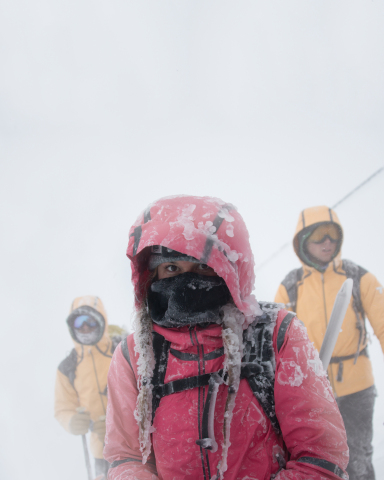 Columbia's Directors of Toughness on Mt. Hood in Oregon (Photo: Business Wire)