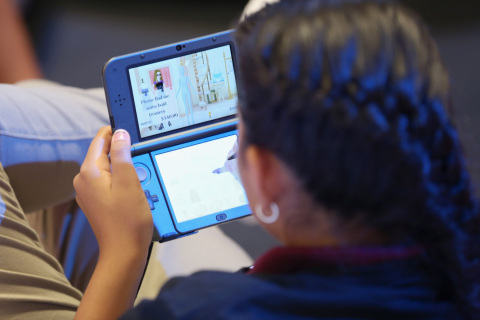 In this photo provided by Nintendo of America, a member of Girls Inc. attended the Style Savvy: Fashion Forward workshop at Big Door Studios in El Segundo, California, on Aug. 30, 2016. In this fully outfitted fashion-styling game, available now for the Nintendo 3DS family of systems, players can show off their sense of style and explore five exciting careers in the fashion world. (Photo by Jonathan Leibson/Getty Images for Nintendo)