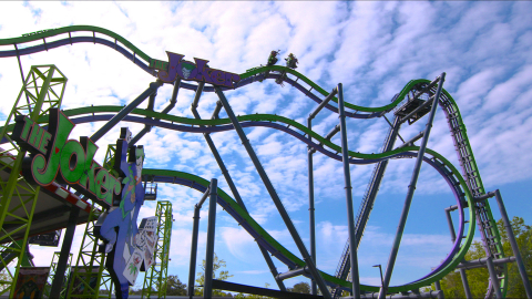 After being lifted straight up a 12-story, 90-degree hill, the free-fly coaster will wreak havoc as riders flip head-over-heels at least six times along the weightless journey. (Photo: Business Wire)