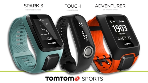 TomTom Deepens Fitness Commitment with New Line of Wearable Devices (Photo: Business Wire) 
