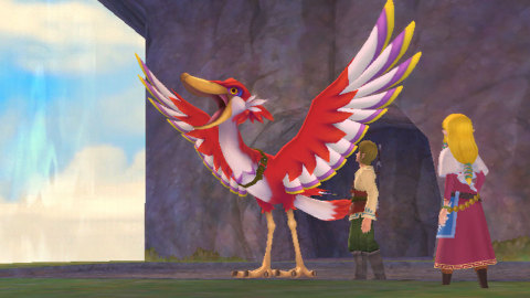 The Legend of Zelda: Skyward Sword, originally released on the Wii console, boasts realistic sword combat, turning every encounter into a challenge of both brains and brawn. (Graphic: Business Wire)