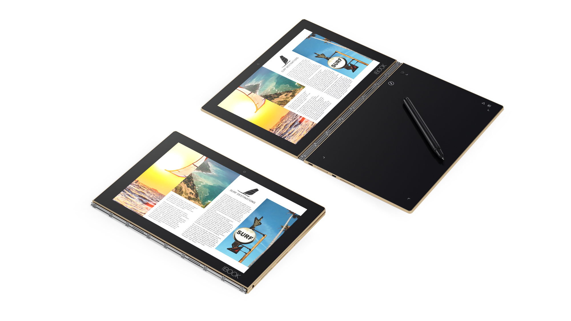 联想推出yoga Book 兼顾生产力和创造力的二合一平板电脑 Business Wire