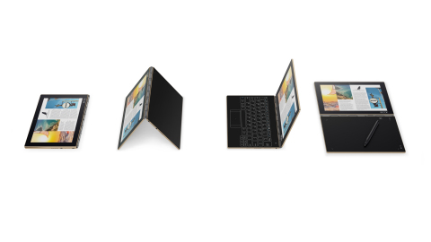 レノボが生産性と創造性を発揮できる2 In 1タブレットのyoga Bookを披露 Business Wire