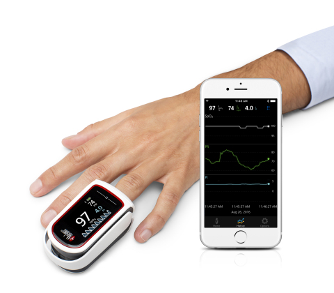 Masimo MightySat and Personal Health App (Photo: Business Wire)