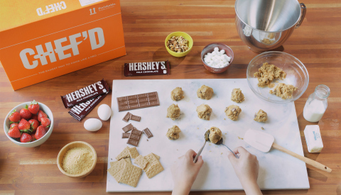 Chef'd and The Hershey Company partner to offer iconic branded desserts to the meal kit market. (Photo: Business Wire)