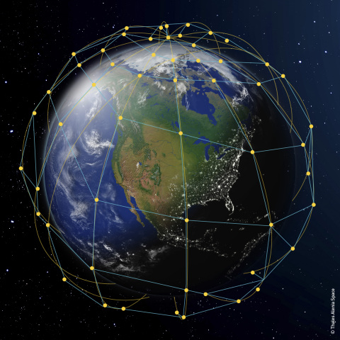 LeoSat Constellation (Photo: Business Wire)