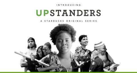 "Upstanders" shares real stories of humanity as told through written,video and podcast form as a reminder that ordinary citizens can create extraordinary impact by refusing to be bystanders (Graphic: Business Wire)