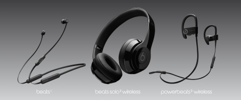 Beats by Dr. Dre's new collection of wireless products boast integrated Apple W1 chip, Class 1 Bluetooth, extended battery life, Fast Fuel charge, and the premium sound experience that is now synonymous with Beats. (Photo: Business Wire)