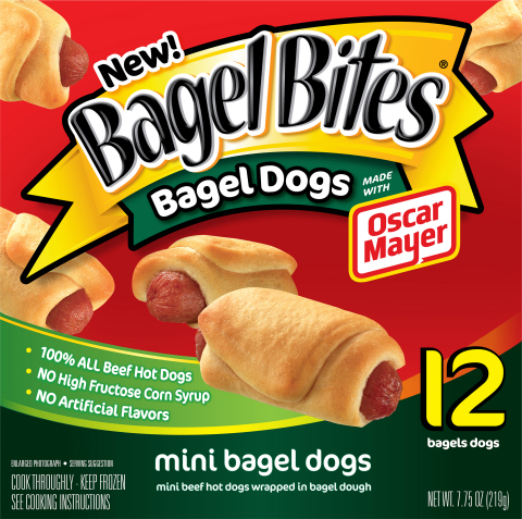 Bagel Bites Bagel Dogs - Great for Snacking (Photo: Business Wire)
