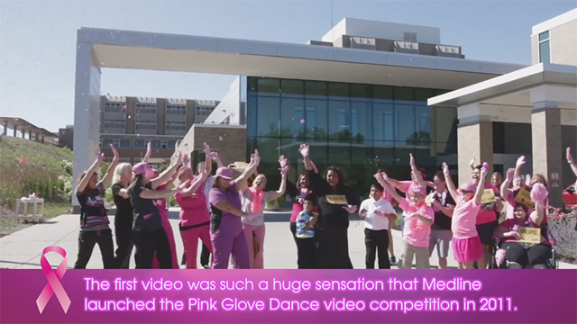 Voting for the Medline Pink Glove Dance video competition is open. Help determine which breast cancer related charities will receive a donation on behalf of the winning teams.