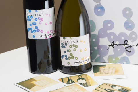 The first Andy Warhol by Cuvaison Collection will be released this fall, featuring a 2014 Chardonnay from the Carneros Estate and a 2014 red Bordeaux blend from its Brandlin Vineyard on Mount Veeder. (Photo: Business Wire)