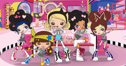 Nickelodeon to Premiere New Animated Series "Kuu Kuu Harajuku" from Global Superstar Gwen Stefani on Monday, Oct. 3, at 4:00 p.m. (ET/PT)(Photo: Nickelodeon)